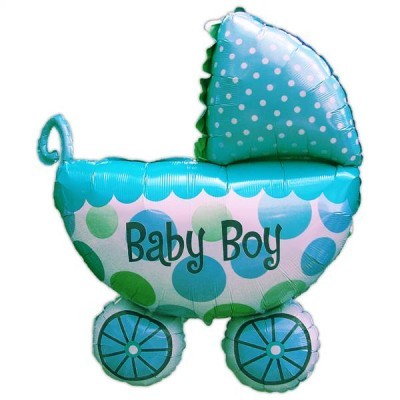 Balão Carrinho Baby Boy