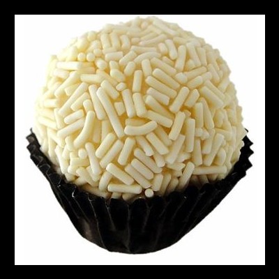 Granulado de Chocolate Branco - 100g