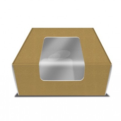 Caixas 10x10cm com janela