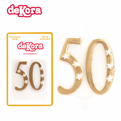 Vela de Aniversário 50 Anos