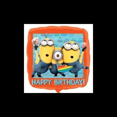 Balão Happy Birthday Minions