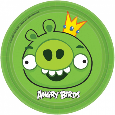 Pratos Angry Birds