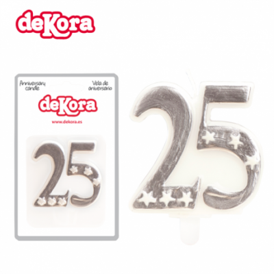 Vela de Aniversário 25 Anos
