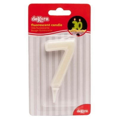 Vela nº7 Fluorescente