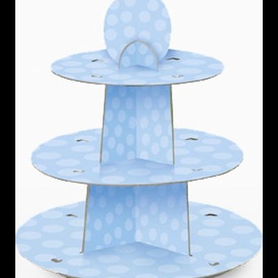 Suporte Cupcake Azul