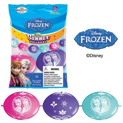 Faixa de balões Frozen