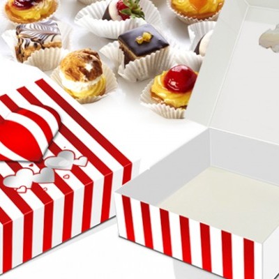 Caixa  coracões 14x13x5cm