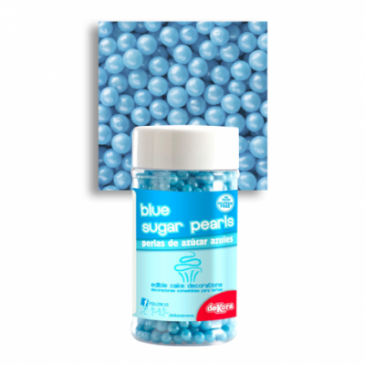 Pérolas de Açúcar Azul - 80g