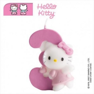 Vela nº3 Hello Kitty