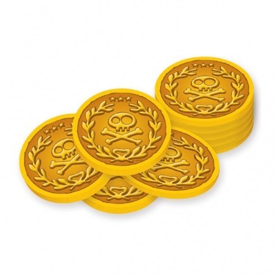 Moedas de Ouro Piratas