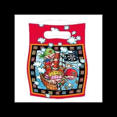 Sacos p/ brinde Piratas