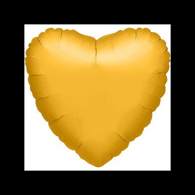 Balão Coração Dourado