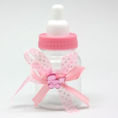 Biberão Rosa c/ laço