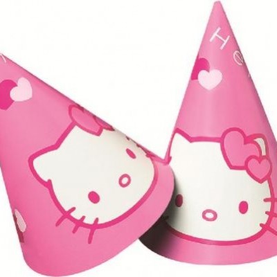 Chapéus de Festa Hello Kitty