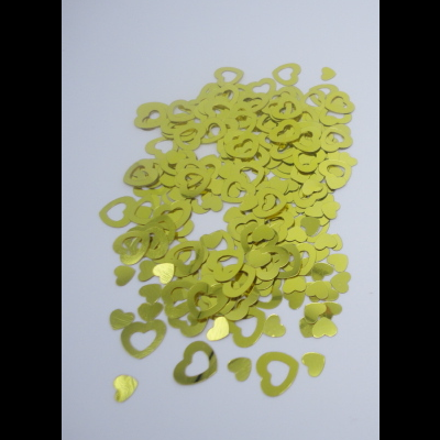 Confettis Corações Ouro