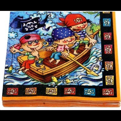 Guardanapos Piratas
