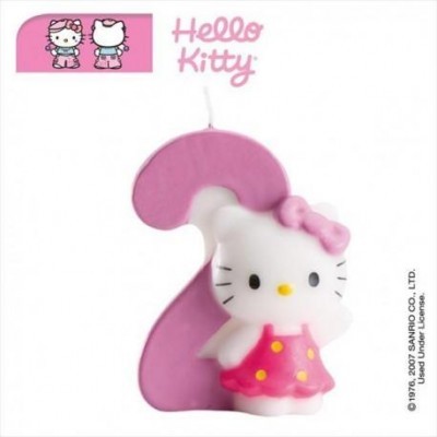 Vela nº2 Hello Kitty
