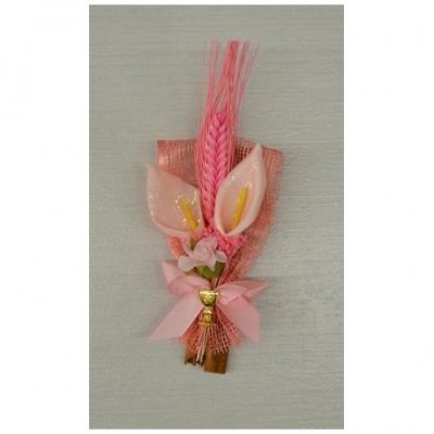 Ramo  Espiga Rosa c/ pau de canela