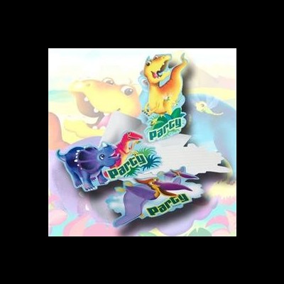 6 Convites Dinossauro