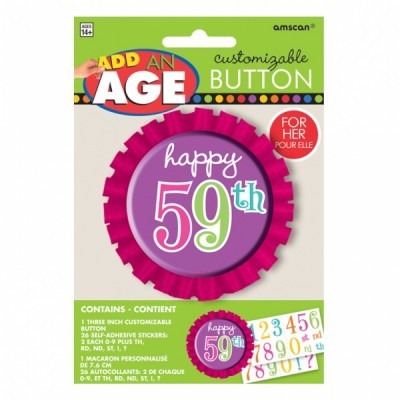 Crachá Rosa Personalizdo