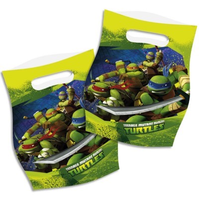 Sacos p/ Brinde Tartarugas Ninja