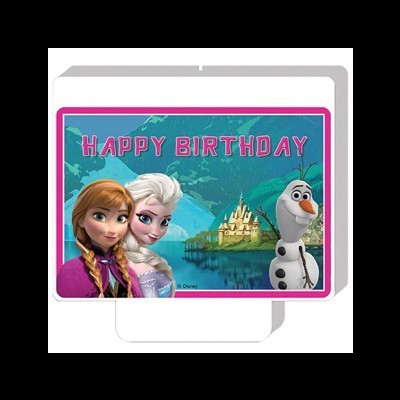Vela Happy Birthday Frozen