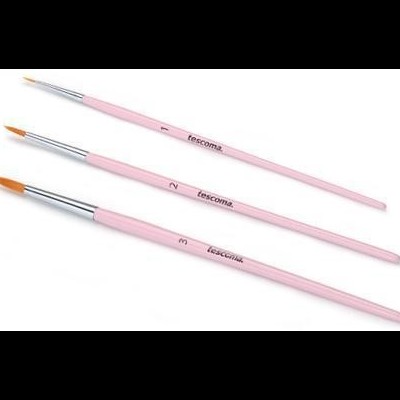 Pincéis  Finos - 3 Peças