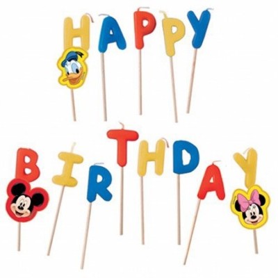 Vela Happy Birthday Mickey