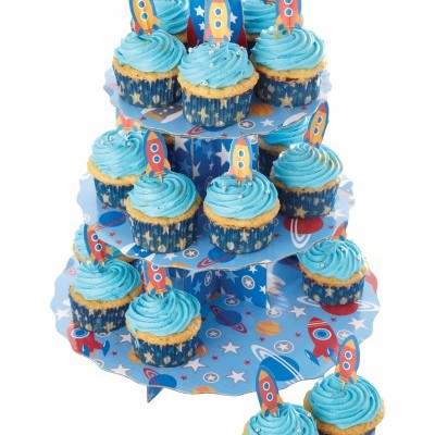 Kit Stand Cupcake -  Foguete