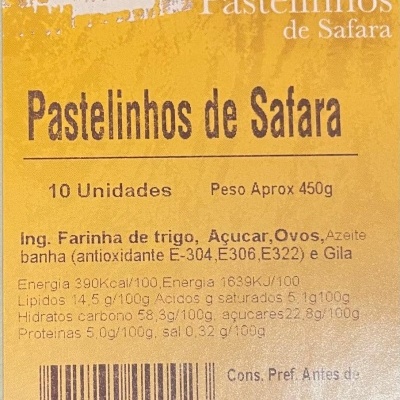 Pastelinhos de Safara