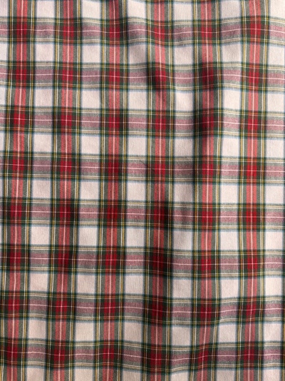 Tecido padrão escocês