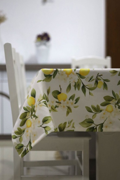 Toalha de Mesa frutos amarelos (250x150)