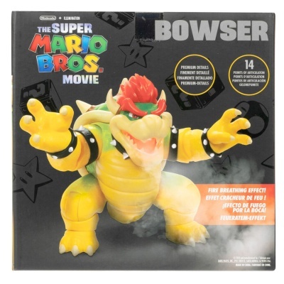Figura Bowser O Filme Super Mario Bros 17,5cm