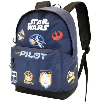 Mochila Escolar Pilot Star Wars 41cm