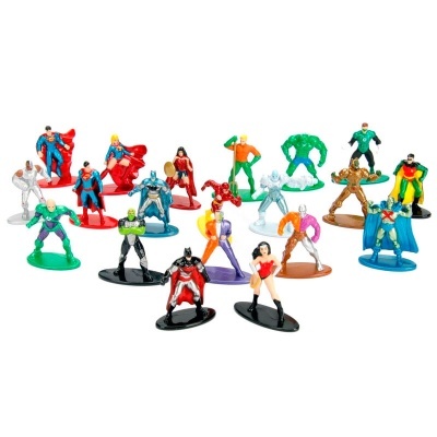 Set 20 figuras DC Comics 4cm