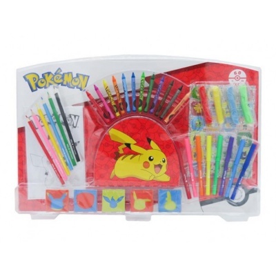 Set Atividades Pokémon 60pcs
