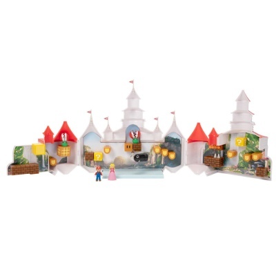 Playset Castelo + 2 figuras Super Mario O Filme Super Mario Bros