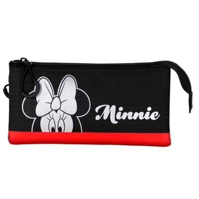 Porta-lápis Sparkle Minnie Disney triplo
