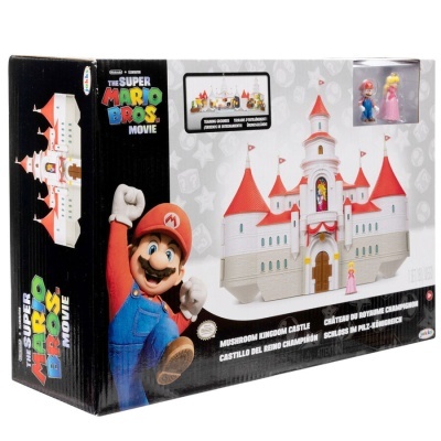 Playset Castelo + 2 figuras Super Mario O Filme Super Mario Bros