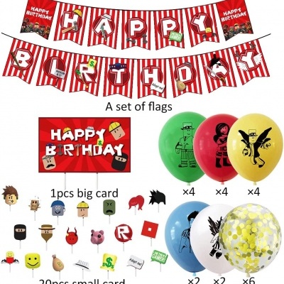 Kit aniversário Roblox