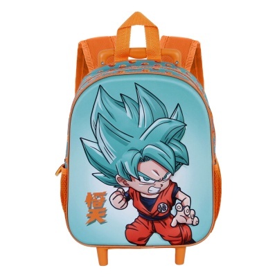 Trolley 3D Pré-Escolar Blue Dragon Ball 34cm