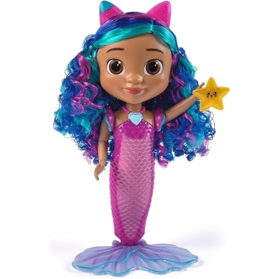 Gabby e a casa mágica o filme - boneca sereia com funções 35 cm