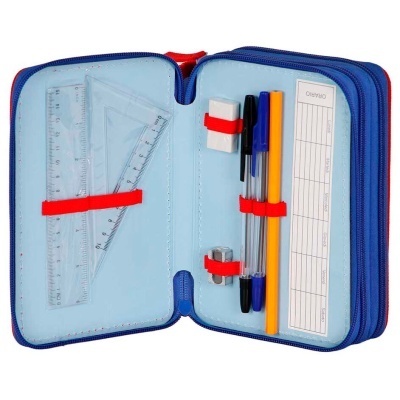 Estojo com material Capitan America Marvel