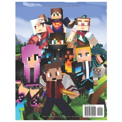 Livro de pintar Minecraft