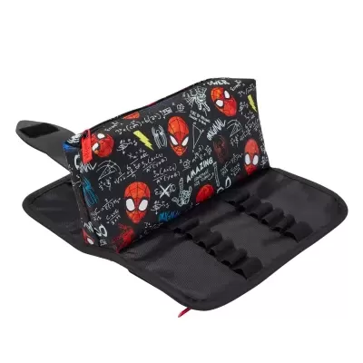 Conjunto Escolar Spiderman - Mochila + lancheira + garrafa + porta-lápis