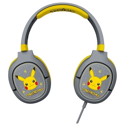 Headphones gaming Pikachu Pokemon