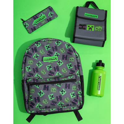 Conjunto Escolar 4 peças Minecraft