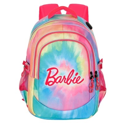 Mochila Escolar Tie Dye Barbie 44cm