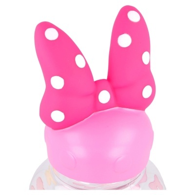 Garrafa de Plástico Figura Minnie 3D de 560 ml