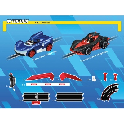 Circuito carreras Sonic + Shadow Sonic the Hedgehog Carrera GO!!!